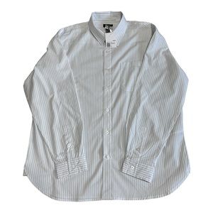 NWT Forever 21 Men Striped Button Down, Size L